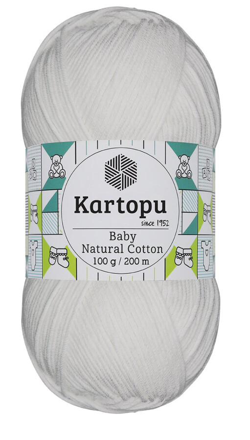 Store Kartopu Baby Natural K544 - Baby Blue (10 Balls)