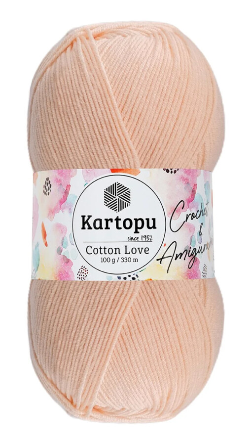 KARTOPU,COTTON LOVE K0227 AÇIK SOMON - 1