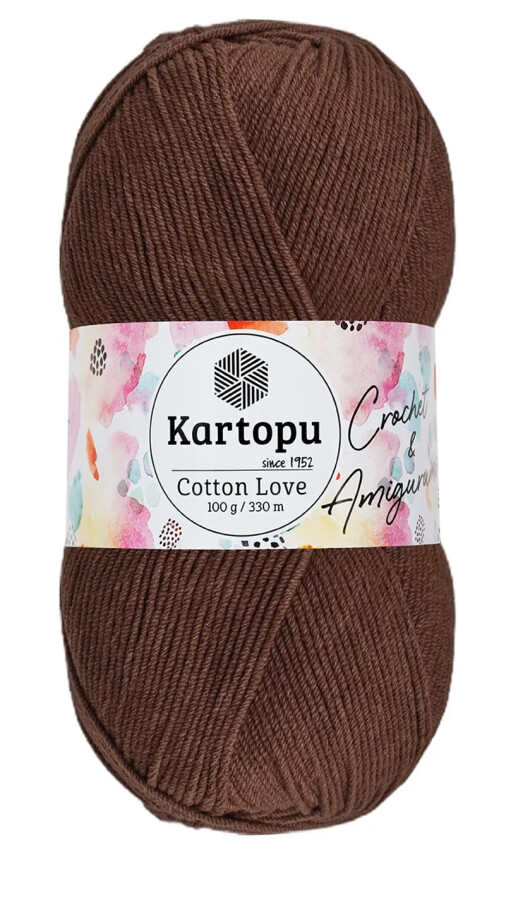 KARTOPU,COTTON LOVE K0818 AÇIK KAHVE - 1