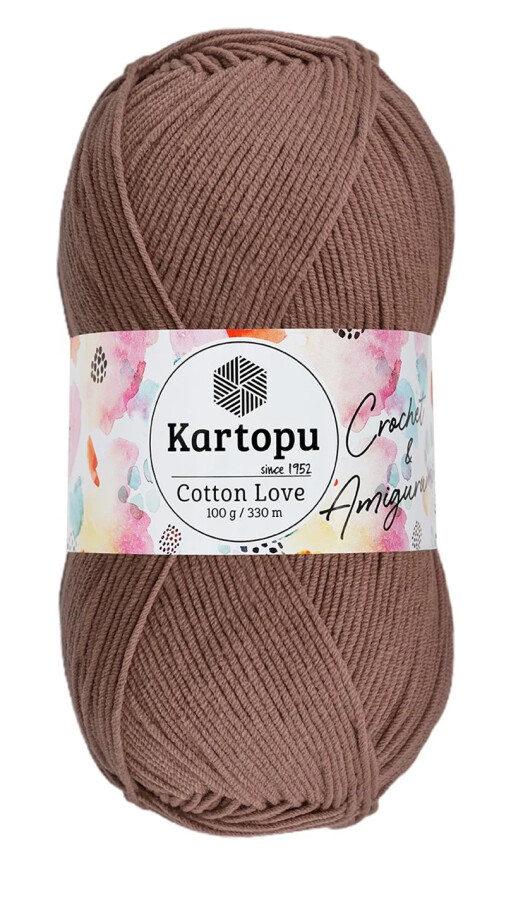 KARTOPU,COTTON LOVE K0885 SÜTLÜ KAHVE - 1