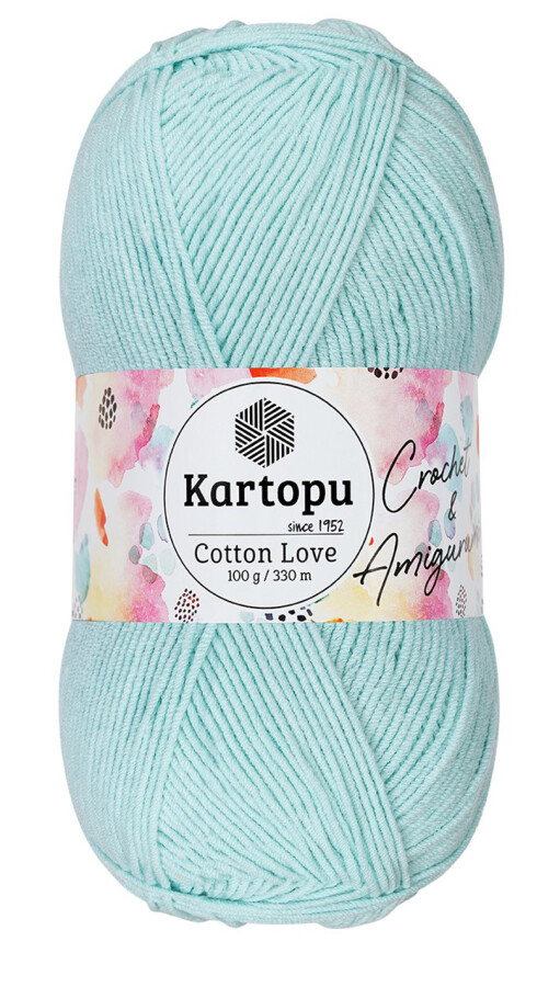 KARTOPU,COTTON LOVE K0547 CAM GÖBEĞİ YEŞİL - 1