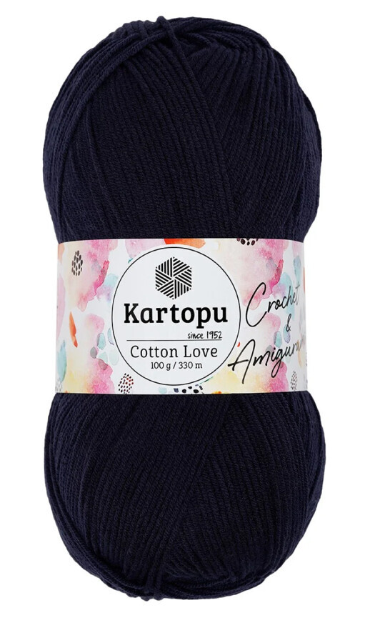 KARTOPU,COTTON LOVE K0630 LACİVERT - 2