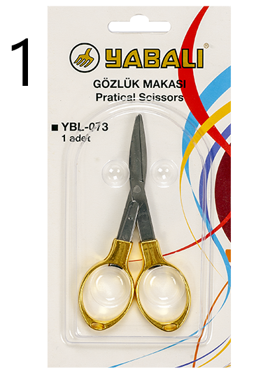 YABALI METAL GÖZLÜK MAKASI (YBL-073M) - 1