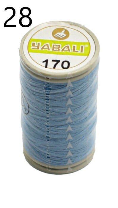 YABALI,100 MT DİKİŞ İPLİĞİ RENKLER YBL-121 - 28