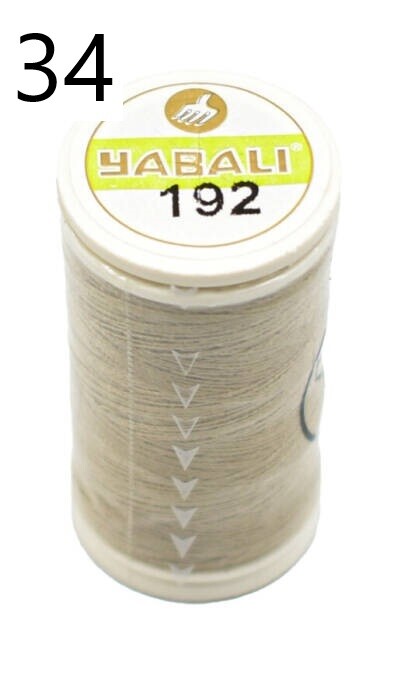 YABALI,100 MT DİKİŞ İPLİĞİ RENKLER YBL-121 - 34